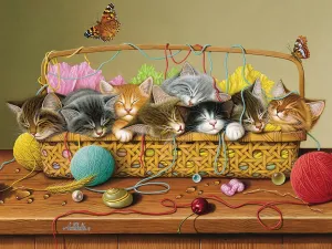 Basket Case - 1000pc Jigsaw Puzzle by Jack Pine  			  					NEW