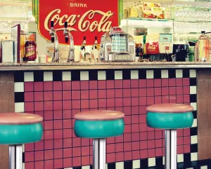 Coca-Cola Soda Shop - 1000pc Jigsaw Puzzle by Springbok