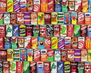 Retro Refreshments - 1000pc Jigsaw Puzzle By Springbok  			  					NEW