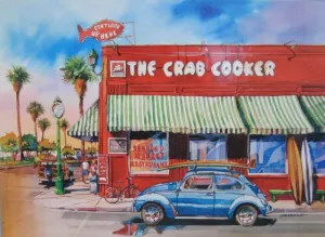 The Crab Cooker - 1000pc Jigsaw Puzzle by Lafayette Puzzle Factory