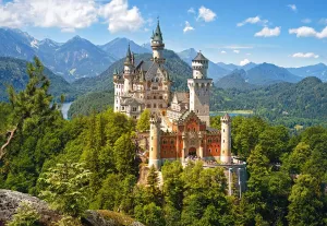 Neuschwanstein Castle, Germany - 1500pc Jigsaw Puzzle By Castorland