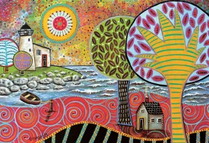 Lighthouse 1 - 1000pc Jigsaw Puzzle by Educa