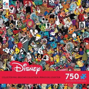 Disney Pins - 750pc Jigsaw Puzzle by Ceaco