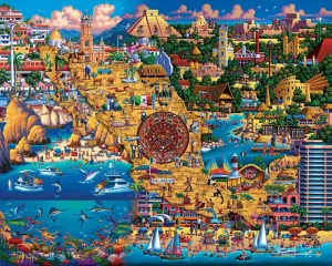 Best of Mexico - 500pc Jigsaw Puzzle by Dowdle  			  					NEW