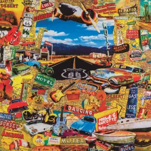 On the Route - 1000pc Jigsaw Puzzle by Sunsout  			  					NEW