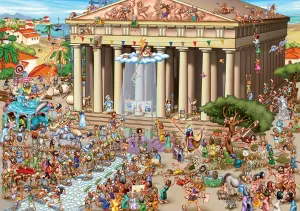 Acropolis of Athens - 1000pc Jigsaw Puzzle by D-Toys